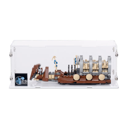 Trade Federation Troop Carrier Display Case for LEGO 40686