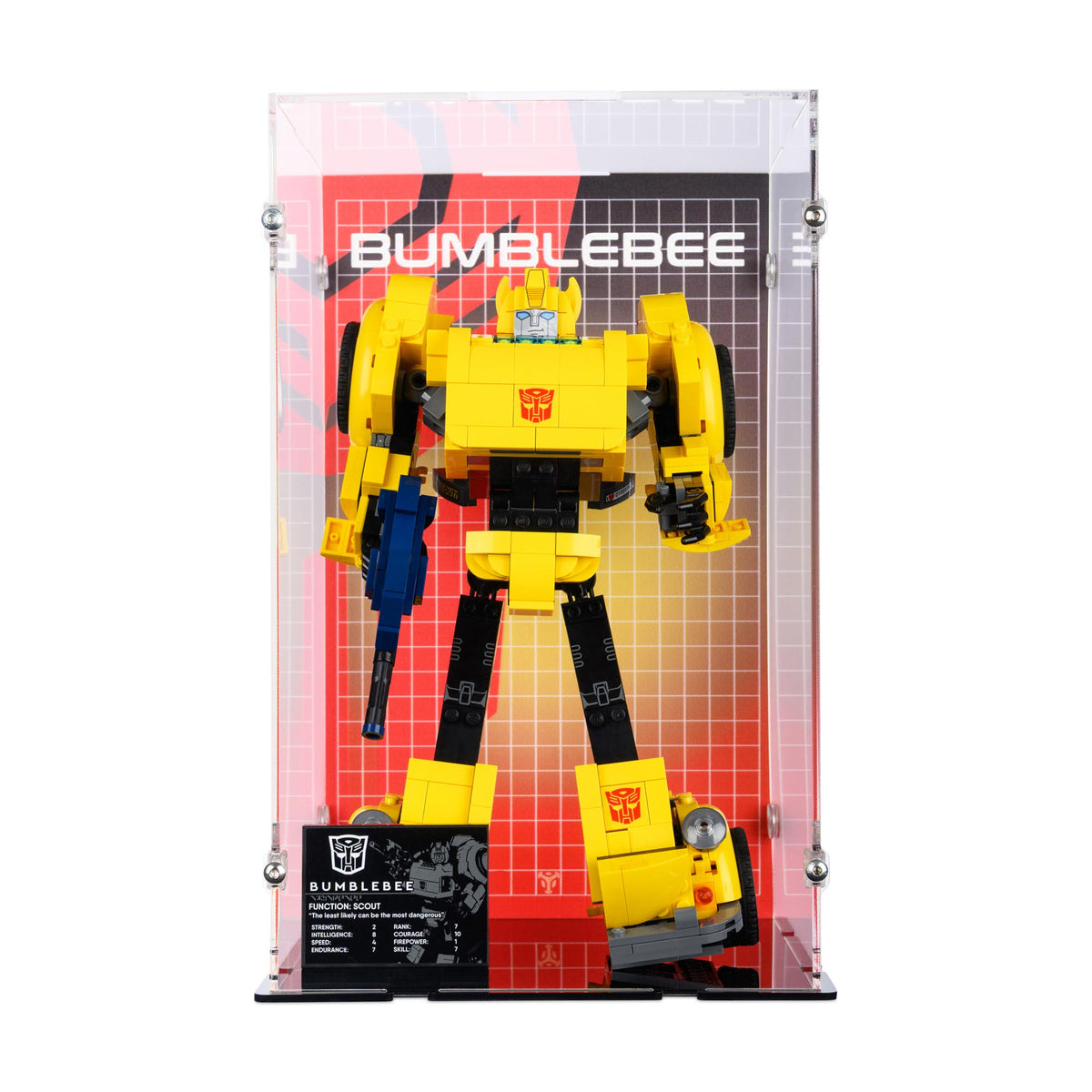 Bumblebee Display Case for LEGO 10338