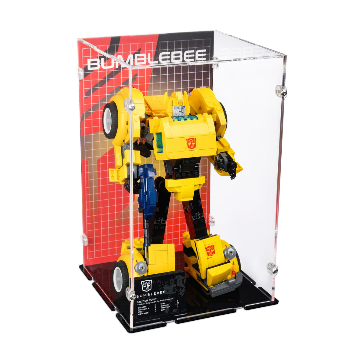 Bumblebee Display Case for LEGO 10338