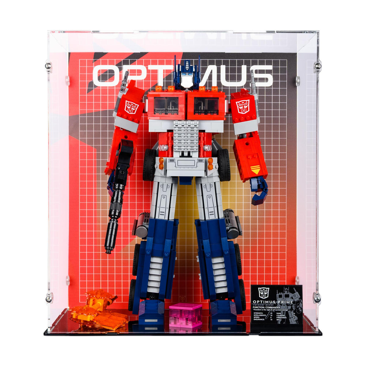 Optimus Prime Display Case for LEGO 10302