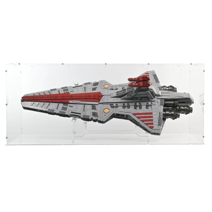 Venator-Class Republic Attack Cruiser Display Case & Stand for LEGO 75367