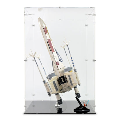 UCS X-Wing Starfighter Vertical Display Case & Stand for LEGO 75355