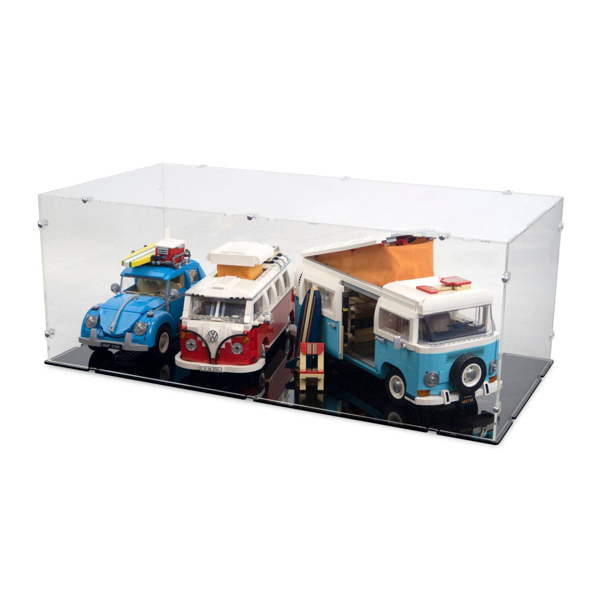 VW T2 Camper Van Extended Display Case for LEGO 10279