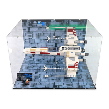 UCS X-Wing Starfighter Horizontal Display Case & Stand for LEGO 75355