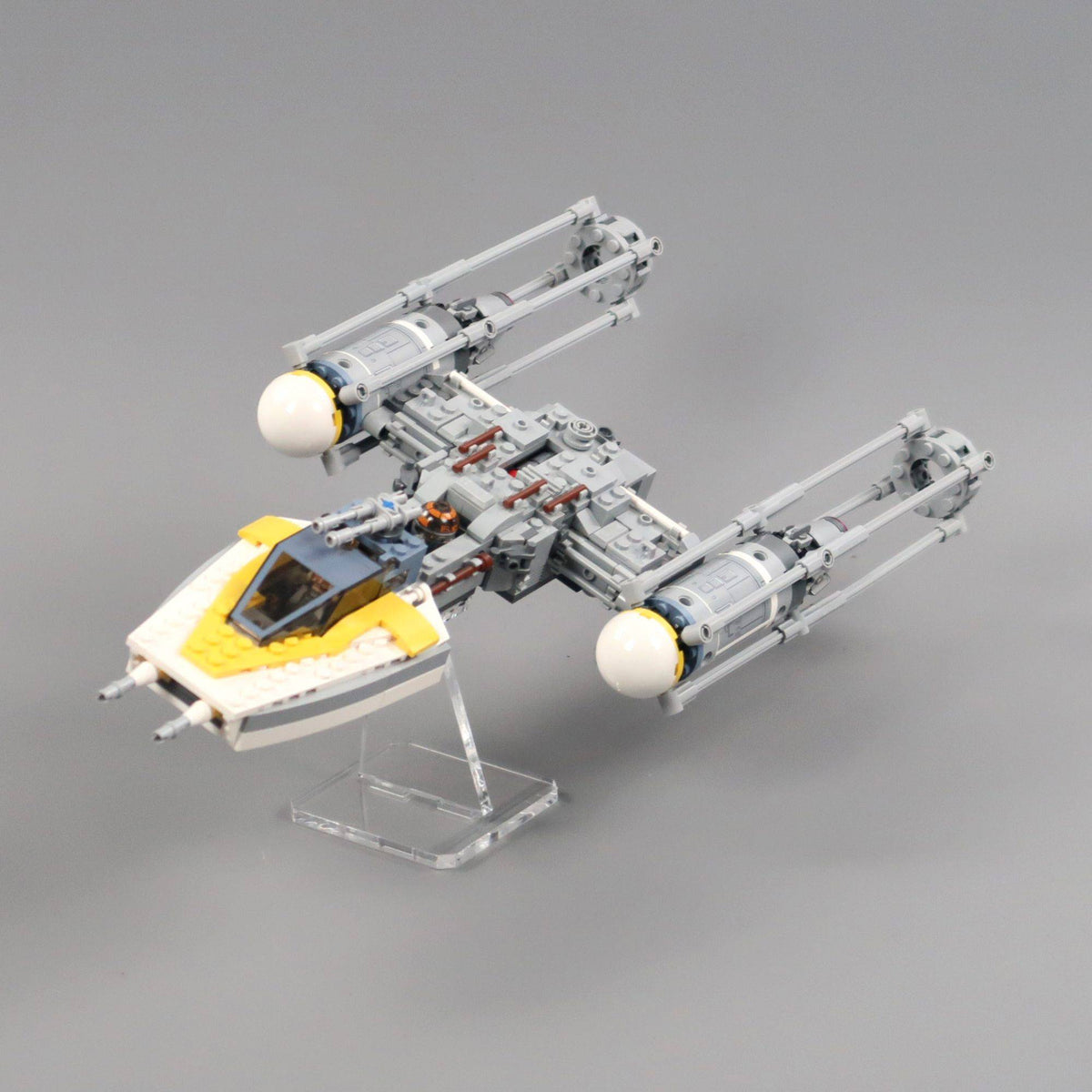 8cm Angled Display Stand for LEGO Models