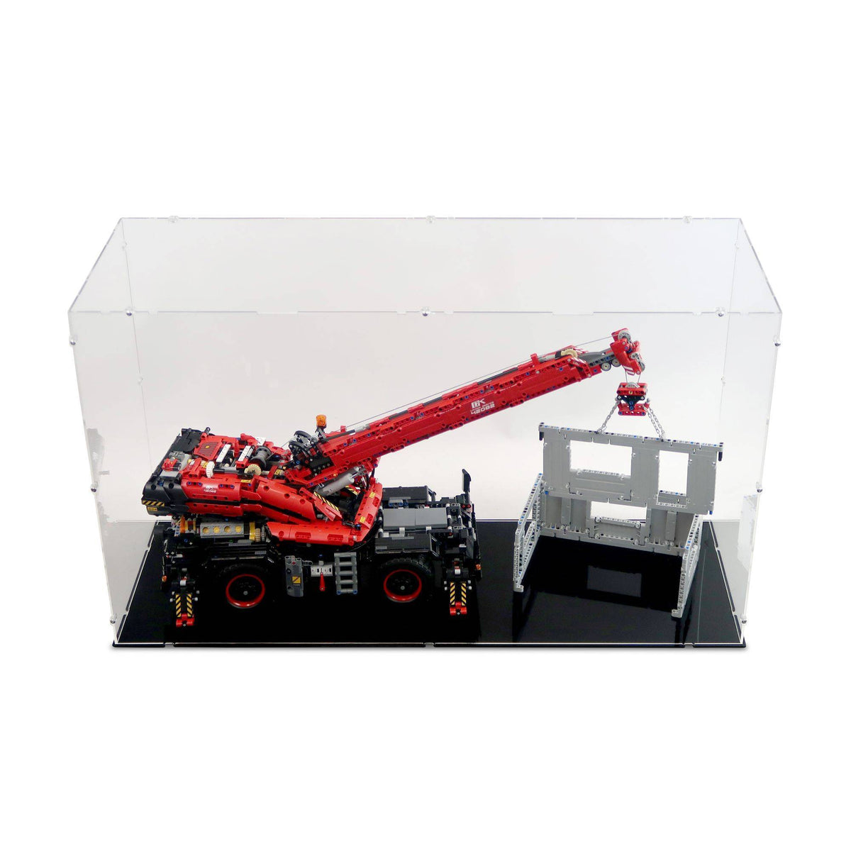Rough Terrain Crane Display Case for LEGO 42082