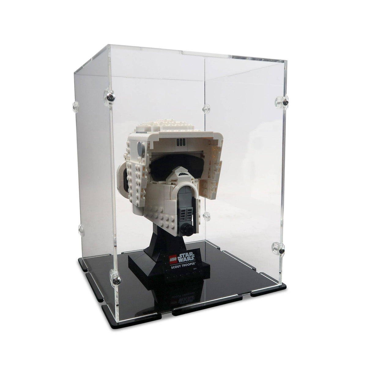 Scout Trooper Helmet Display Case for LEGO 75305
