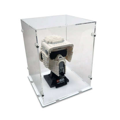 Scout Trooper Helmet Display Case for LEGO 75305
