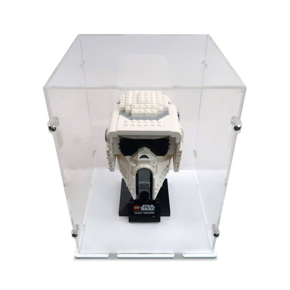 Scout Trooper Helmet Display Case for LEGO 75305