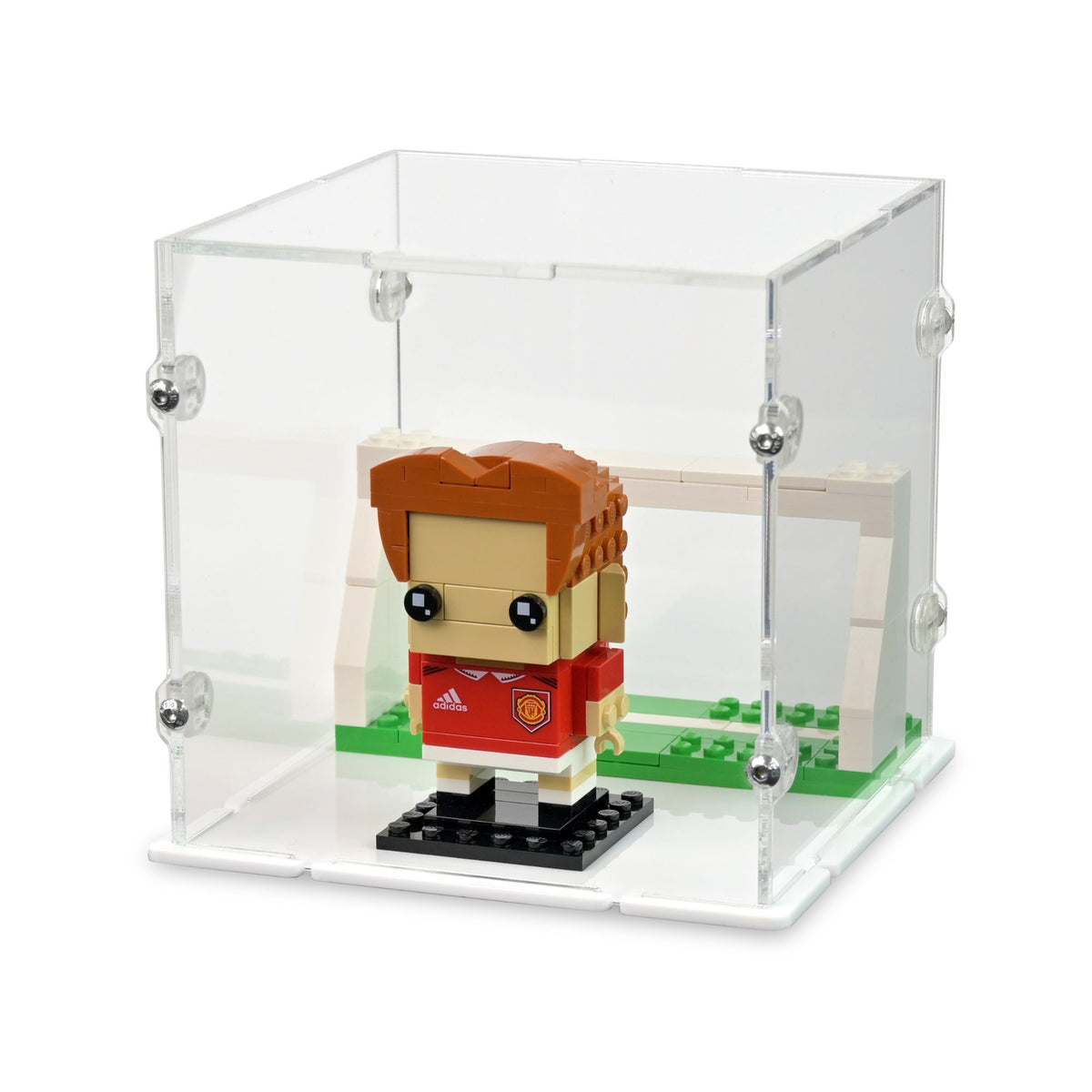 Manchester United BrickHeadz Display Case for LEGO 40541