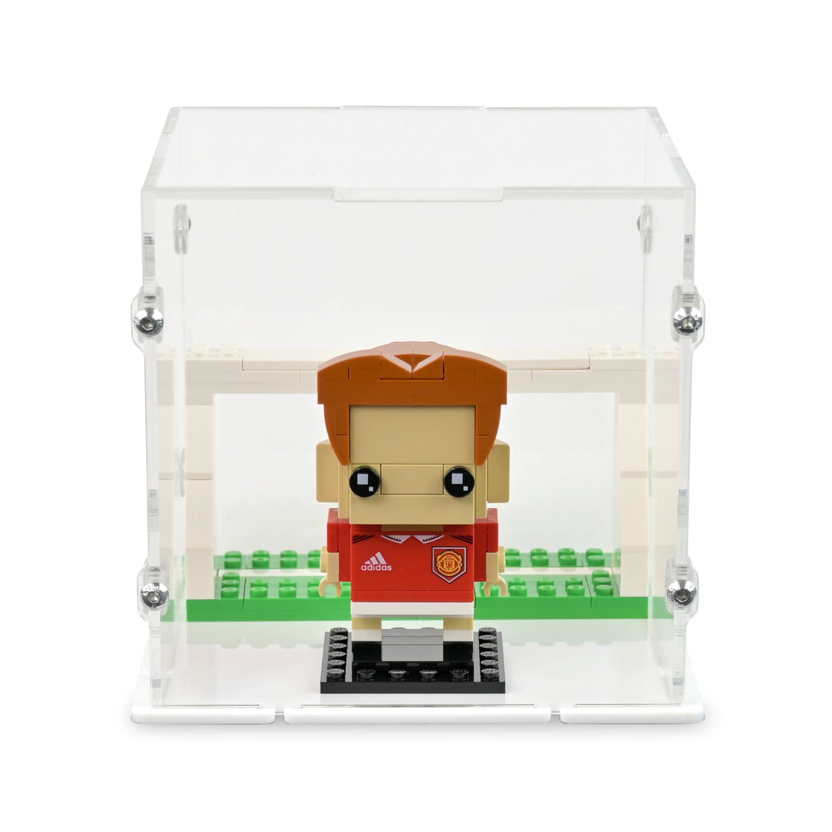 Manchester United BrickHeadz Display Case for LEGO 40541