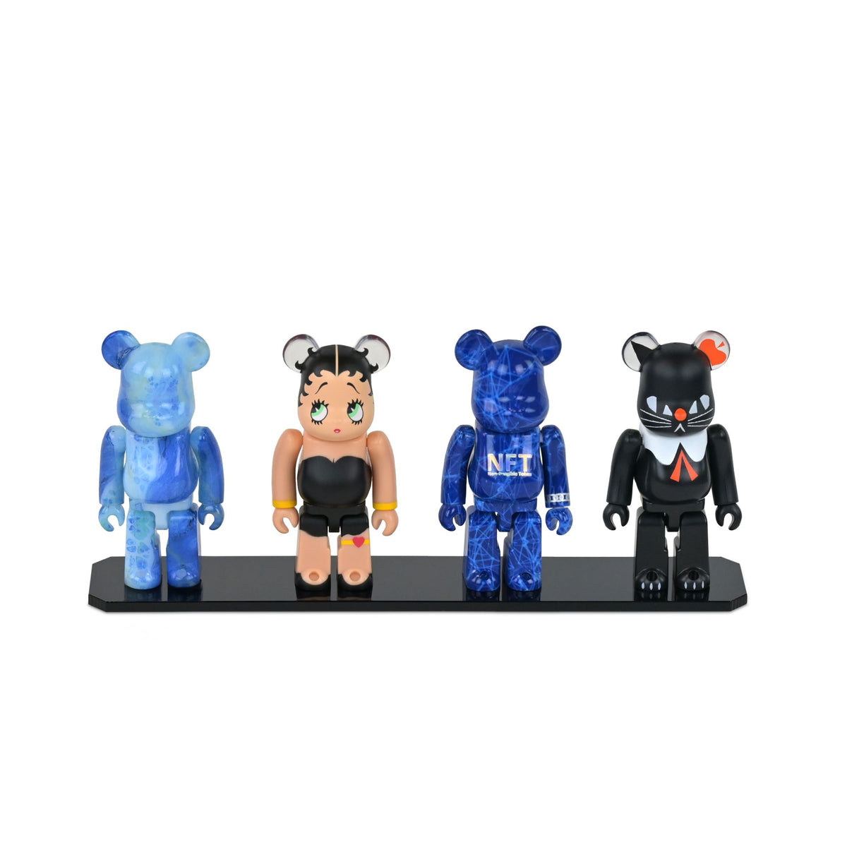 Display Plate for 4 Bearbrick 100% Figures (Pack of 5)