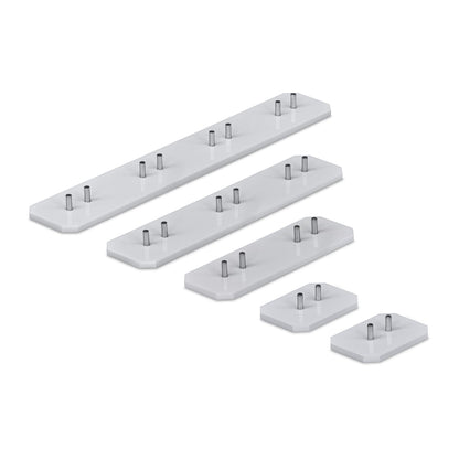 Mixed Bundle of 5 Acrylic Display Plates for Bearbrick 100%