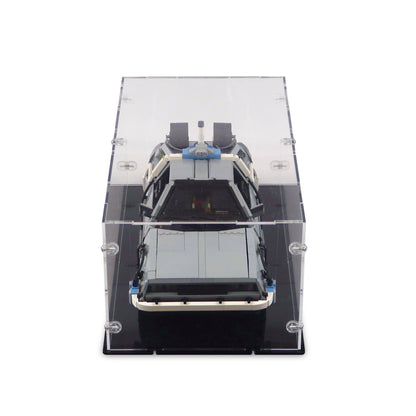 MOC DeLorean Time Machine Display Case