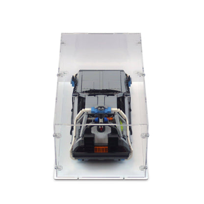 MOC DeLorean Time Machine Display Case