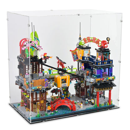 Ninjago City Markets Display Case for LEGO 71799