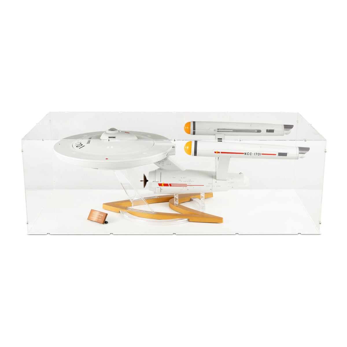 Star Trek U.S.S. Enterprise NCC-1701 Display Case for Playmobil 70548