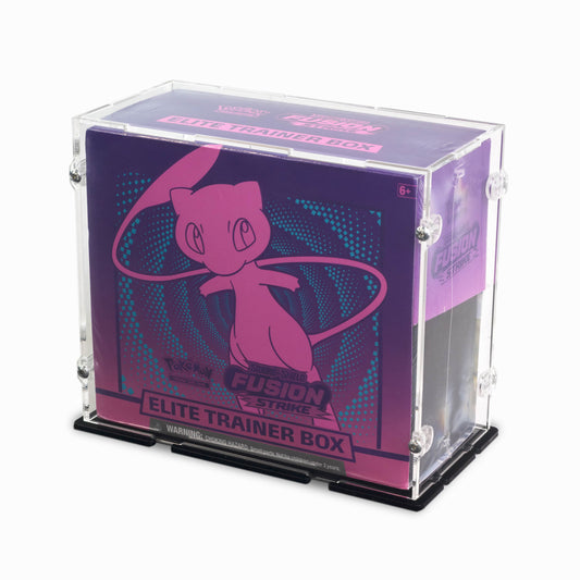 Elite Trainer Box Display Case for Pokemon Fusion Strike