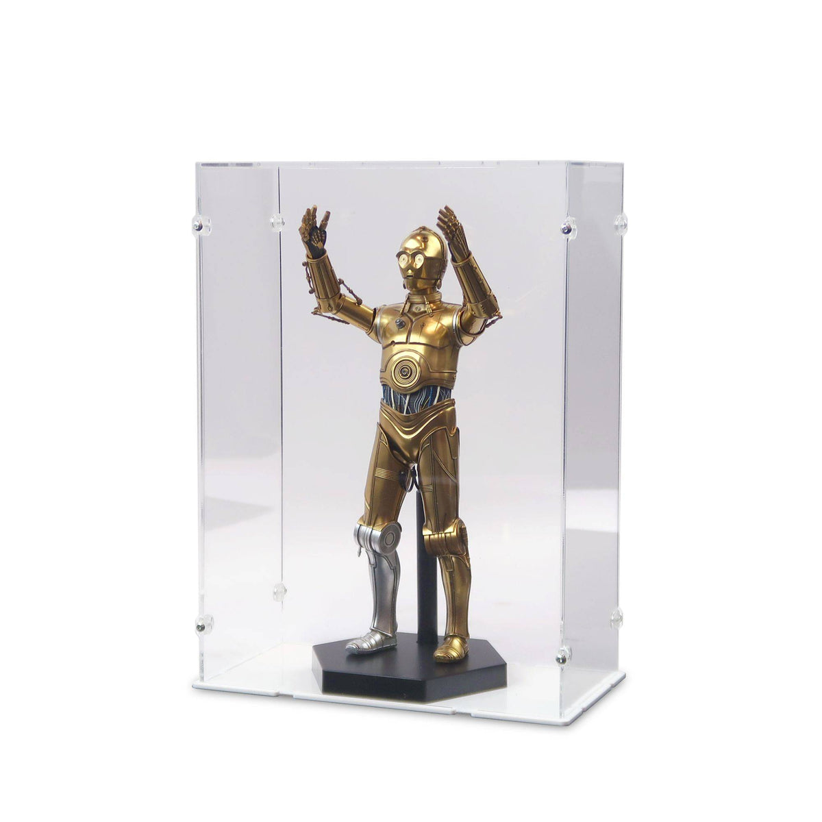 1/6 Scale C-3PO Display Case for Sideshow Collectibles 2171