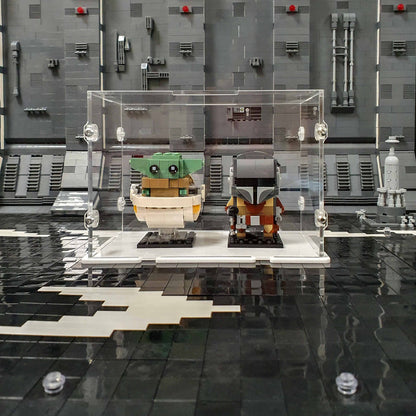 Display Case for 2x LEGO Brickheadz