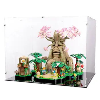 great deku tree lego zelda set in clear display case