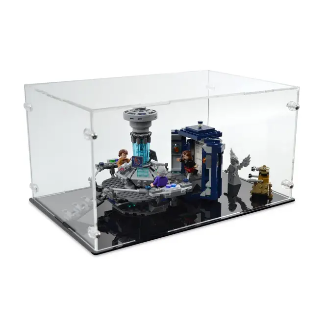 doctor who tardic lego set in clear container