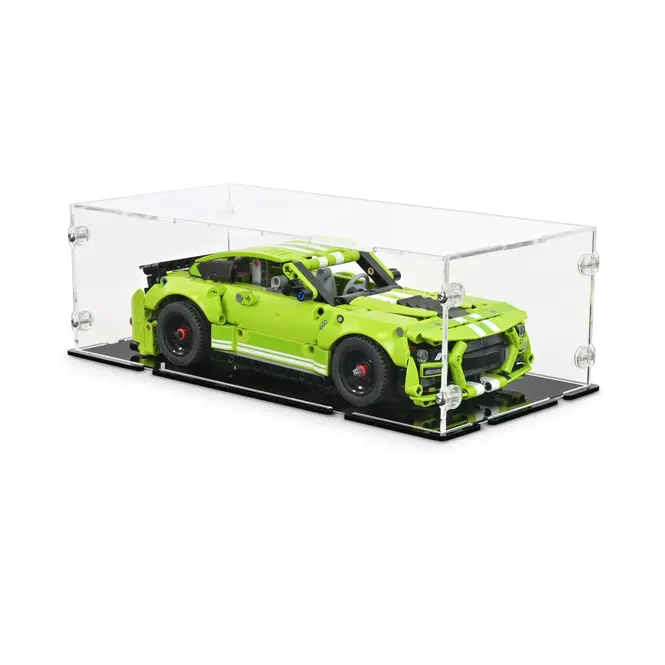 acrylic display box for small LEGO Technic car