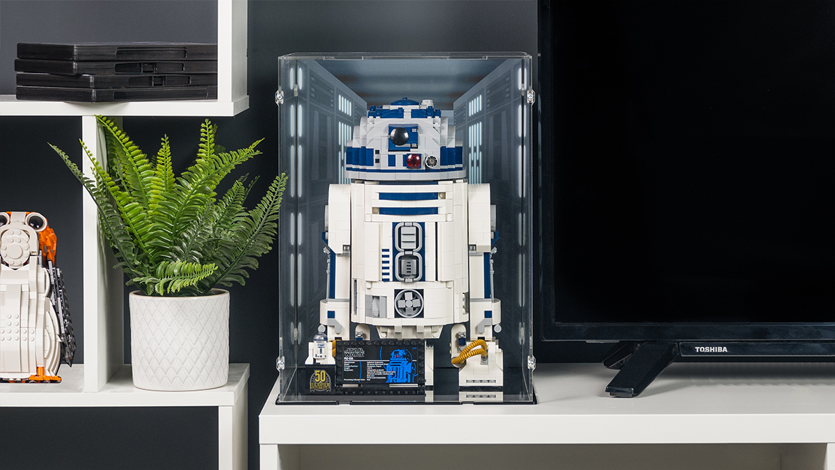 LEGO R2-D2 Living Room Display