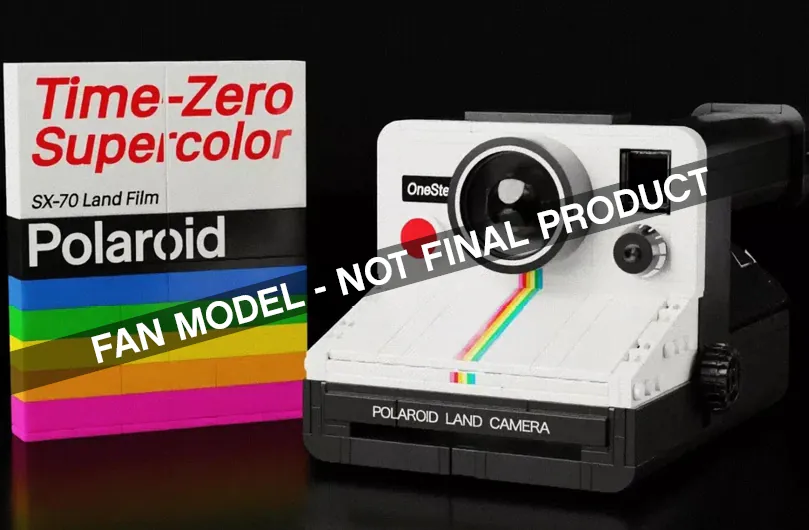 LEGO Ideas Polaroid Land Camera 70s