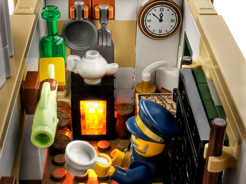 Interior Room in LEGO Lighthouse