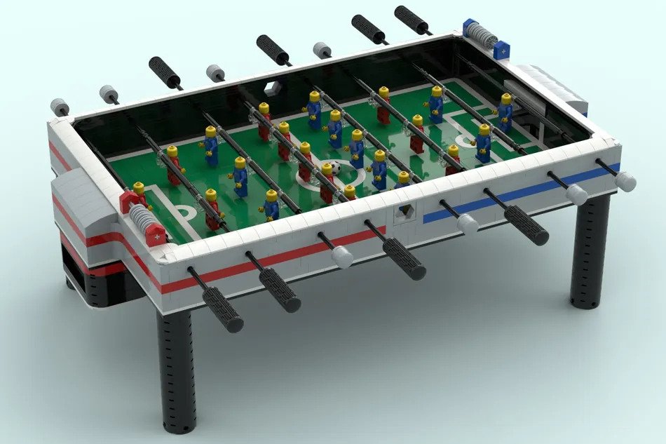 LEGO Ideas Playable Foosball Table