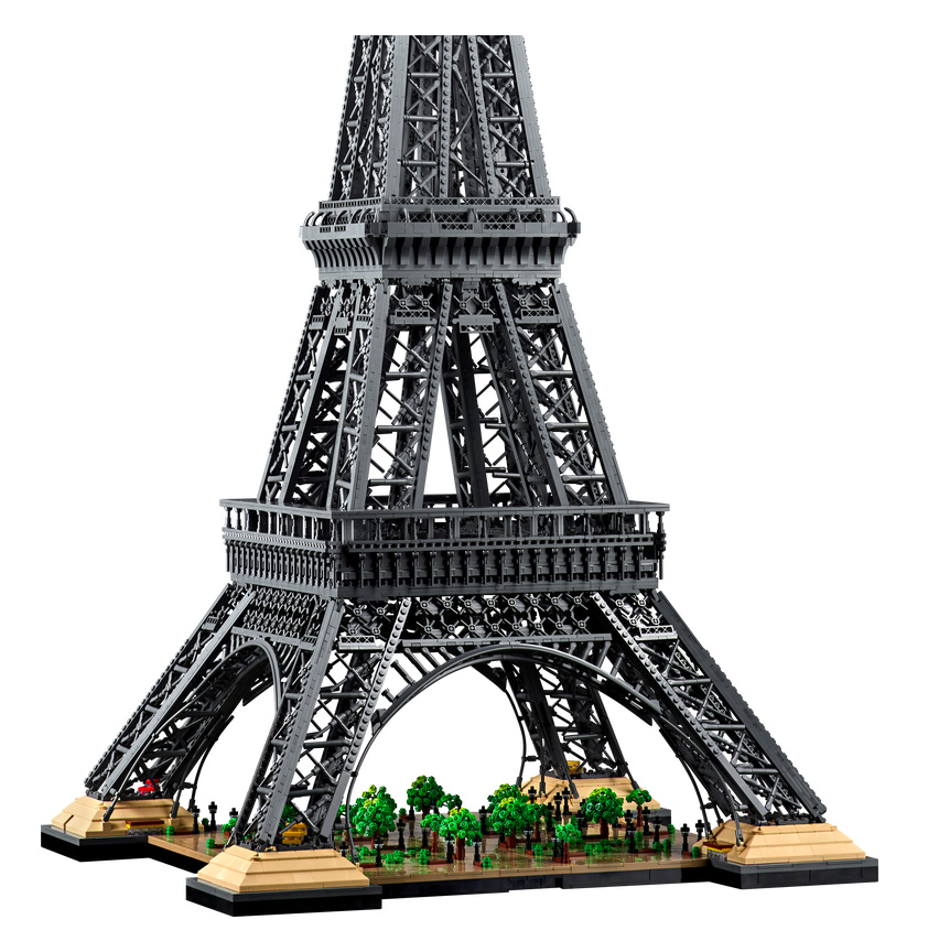 base of new exclusive LEGO Eiffel Tower