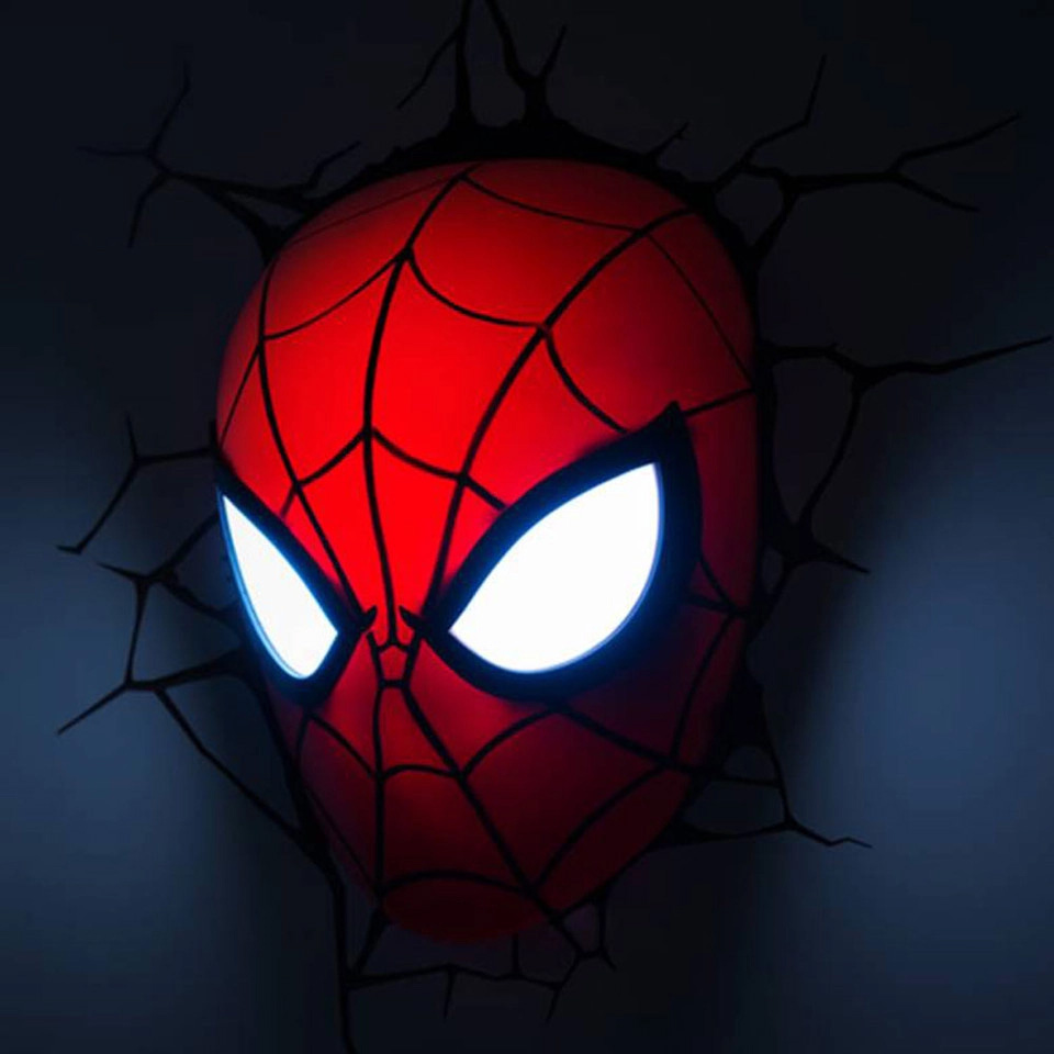 Spiderman Wall Light for Kids