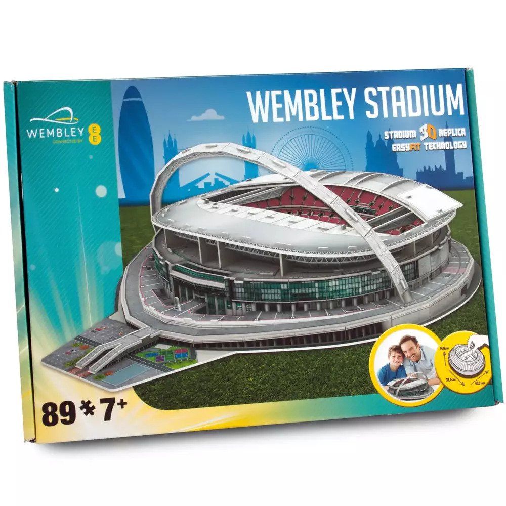3D Puzzle Wembley Football Statium UK