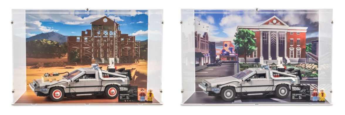 Give Your LEGO Back to the Future DeLorean A Touch Of Movie Magic