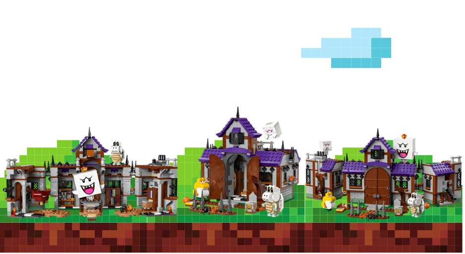LEGO Super Mario King Boo’s Haunted Mansion 71436
