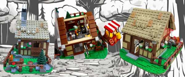 LEGO cheesemaker's house