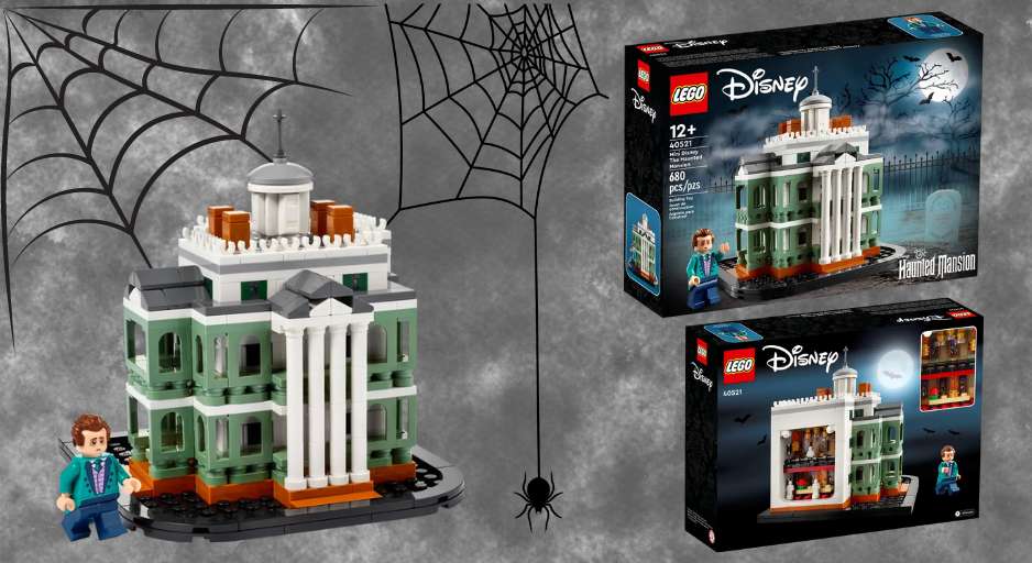 Haunted Mansion LEGO Disney Model