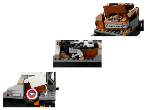 LEGO Marvel Endgame hidden elements