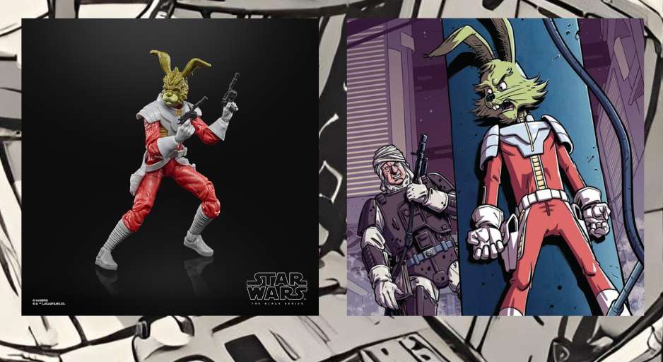 Jaxxon Star Wars character figure