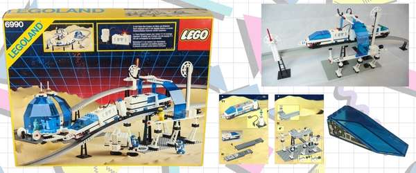 pictures of LEGO Futuron Monorail 6990