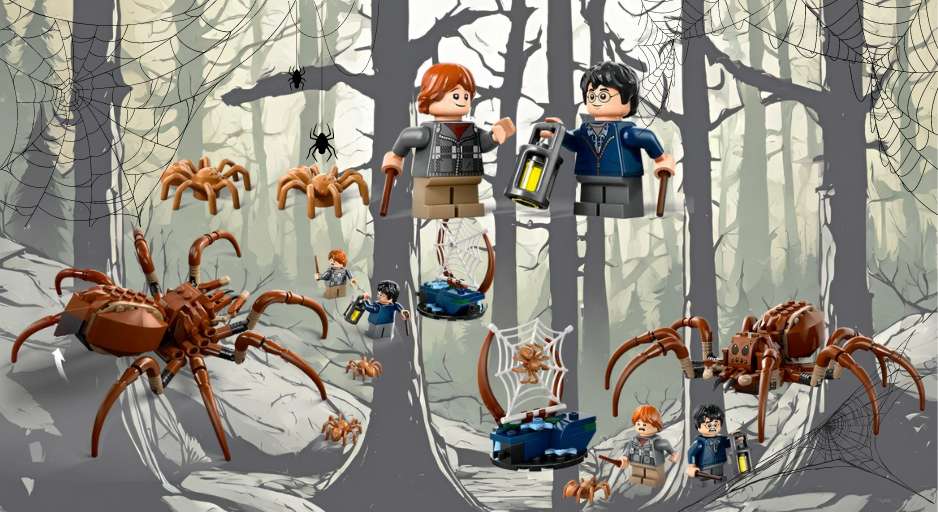 LEGO 76434 Aragog In The Forbidden Forest