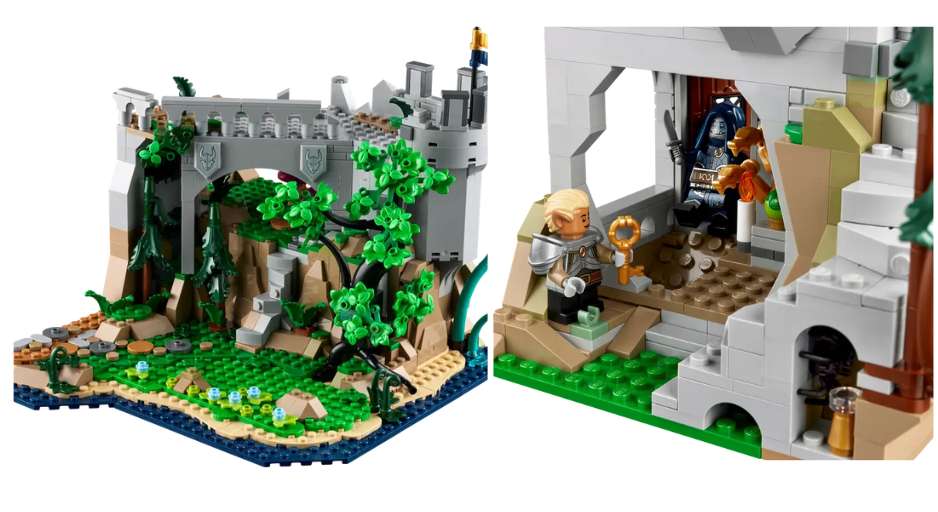 Internal Section of LEGO D&D 2024 Set