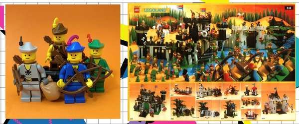 picture of LEGO Forestmen sets and minifigures