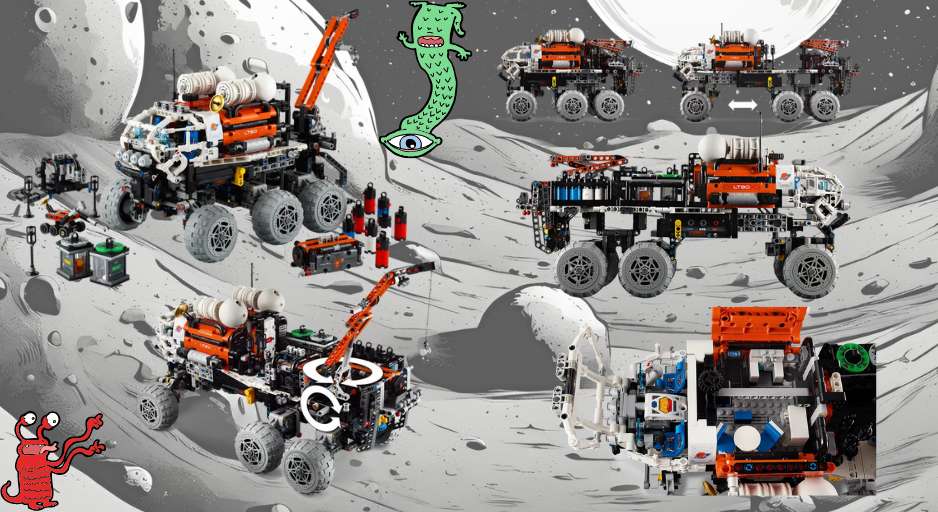 pictures of LEGO Mars Exploration Rover