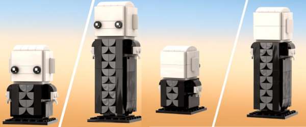 picture of LEGO Baron Harokonnen brickheadz MOC