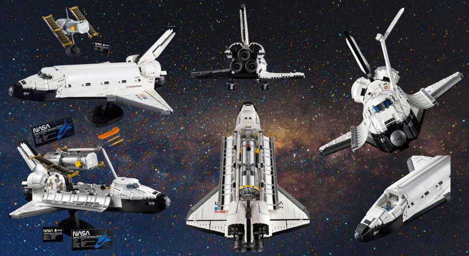 pictures of LEGO NASA Space Shuttle Discovery