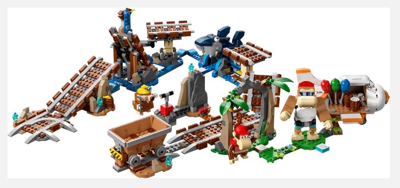 Diddy Kong’s Mine Cart Ride Expansion Set 71425