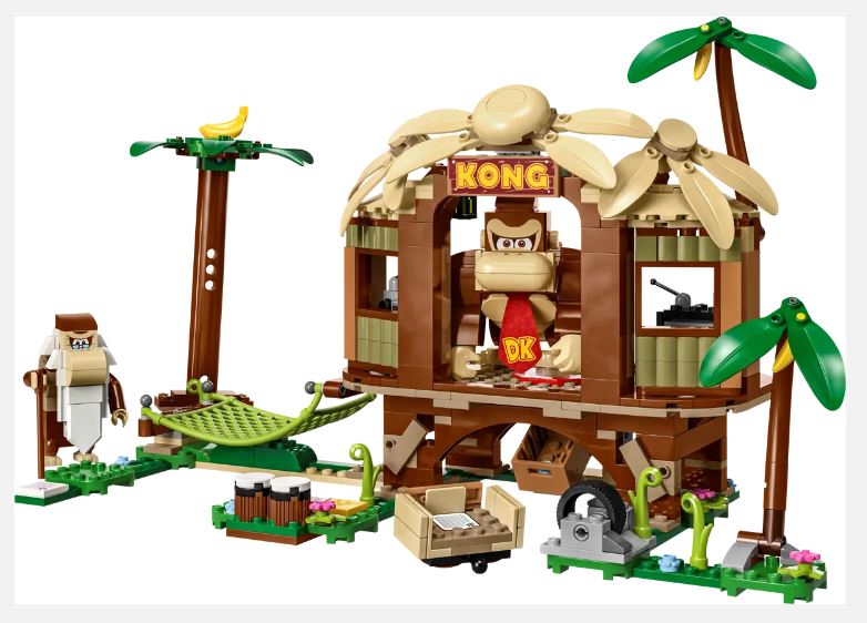 Donkey Kong’s Tree House Expansion Set 71424