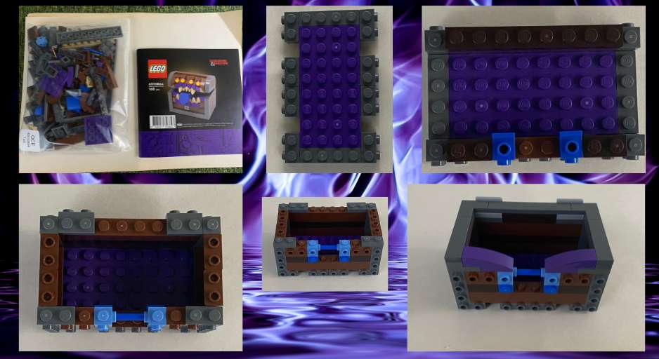 first steps building lego mimic box